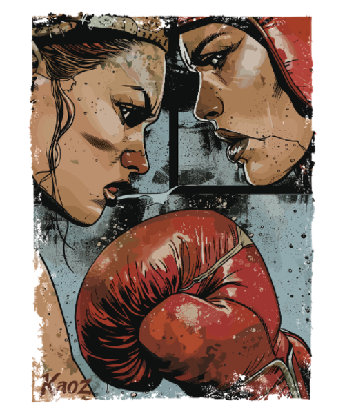 Intense Boxer Clash Artwork