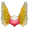 Himmlische Liebe | Herz | Engel | Geschenkidee