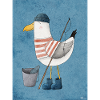 Maritime Seagull with Charm