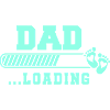 Father-loading with hearts and footprints