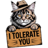 Tolerant Cat