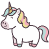 Einhorn süßer Tierliebhaber