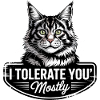 Chat tolérant