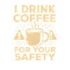 Coffee Safety Humor Illustration