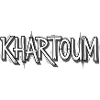 Khartoum lettering in graffiti style