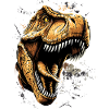T-Rex Tyrannosaurus Rex Dino Papa Dinosaure