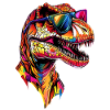 T-Rex Tyrannosaurus Rex Dino Papa Dinosaure