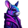 Futuristic Chinchilla Portrait