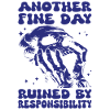 gallows humor skeleton skull