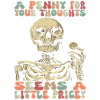 Sarcastic Skeleton Halloween Skull
