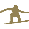 Snowboarder Silhouette Winter Sport Snow