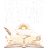 Inspirational Sunset and Open Book Design