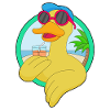 Boisson Duck Beach Été
