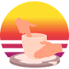 Ceramic Passion Sunset