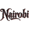 Naïrobi Stadtname im Gothic-Stil