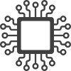 Microchip Circuit Icon Logo
