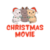 Cat Christmas Movie Watching