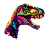 T-Rex Tyrannosaurus Rex Dino Papa Dinosaure