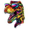 T-Rex Tyrannosaurus Rex Dino Papa Dinosaure