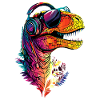 T-Rex Tyrannosaurus Rex Dino Papa Dinosaure