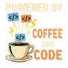 Programmer Coffee Motif Design