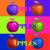 Pop Art Apple Collage Design
