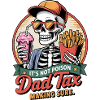 Funny Skeleton Dad Tax