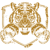 Martial Tiger with Shield