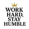 Citation de motivation avec couronne