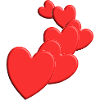 Herzige Herzchen Liebe Design