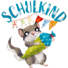 Der Kleine Siebenschläfer Schulkind 