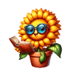 Sunflower Reading Book