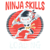 Ninja Skeleton Halloween for Kids