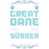 great dane hund spruch