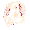 Horror Manga Demon Girl Kimono Design