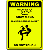 Warning! This girl does Krav Maga