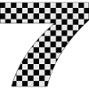 Checkered number 7