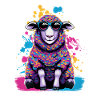 Farmer Sheep Farmer Farm Sheep Motif