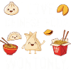 Whimsical Chinese Food Love Design