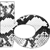 Snakeskin Pattern Letter b