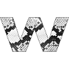 Snake Skin Letter w