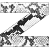 Snakeskin Pattern Letter Z
