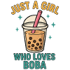 Boba Lovers Motif