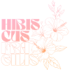 Hibiscus Floral Line Art Design