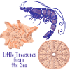 Sea Shells and Shrimp Design