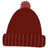 Warme Herbst-Strickmütze