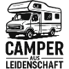 Camper aus Leidenschaft Rückenschild