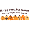 Kürbissaison Illustration - Happy Pumpkin Season