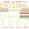 légendaire Depuis Octobre 1997 | octobre 1997