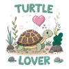 Turtle Love Original Illustration